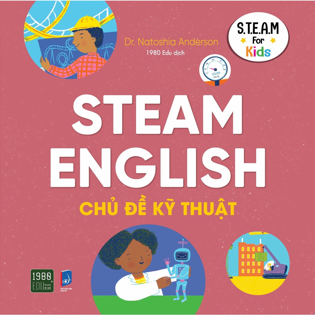 Sách - Bộ Sách Steam English: Khoa Học, Công Nghệ, Kỹ Thuật, Nghệ Thuật, Toán Học, Vật Lý (Bộ 6 Cuốn) - 1980Books