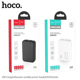 Pin sạc dự phòng Hoco J38 10.000mah sạc nhanh 2 cổng USB- Hàng chính hãng
