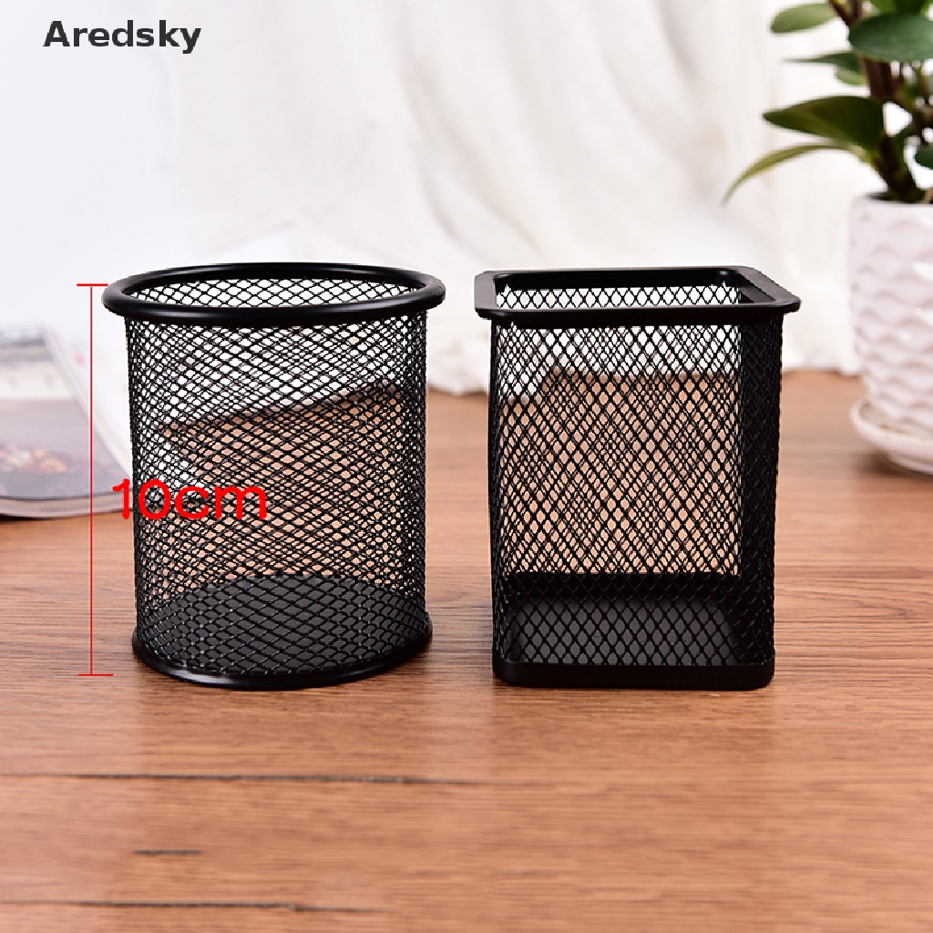 Ống đựng bút thước đồ dùng văn phòng dạng lưới để bàn tiện dụng