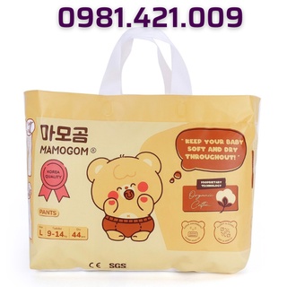 Không quà bỉm dán quần sợi tre organic cao cấp mamogom hàn quốc cho bé đủ size s62/ m52/ l44/ xl40/ xxl38