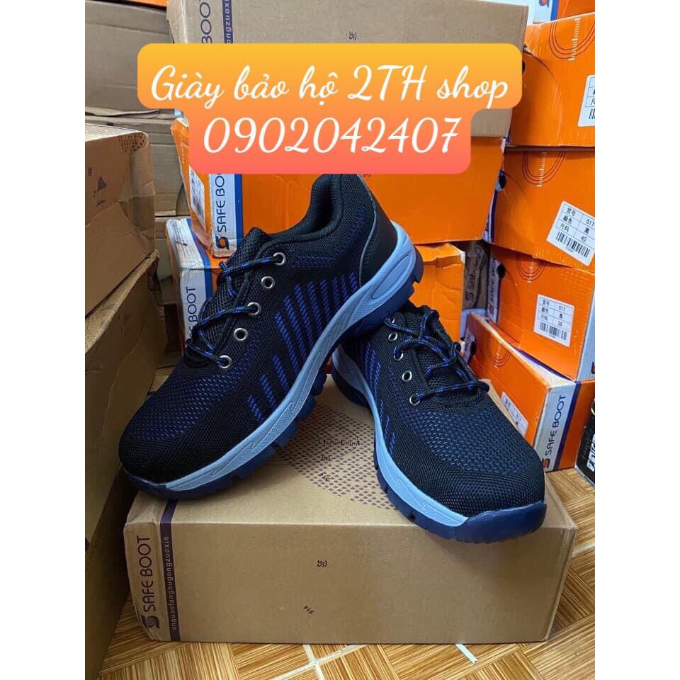 [GIÁ HỦY DIỆT]-CÓ VIDEO-Giày Bảo Hộ Lao Động 2TH Kiểu Thể Thao Chống Đinh, Chống Trơn Trượt-BD0064 | BigBuy360 - bigbuy360.vn