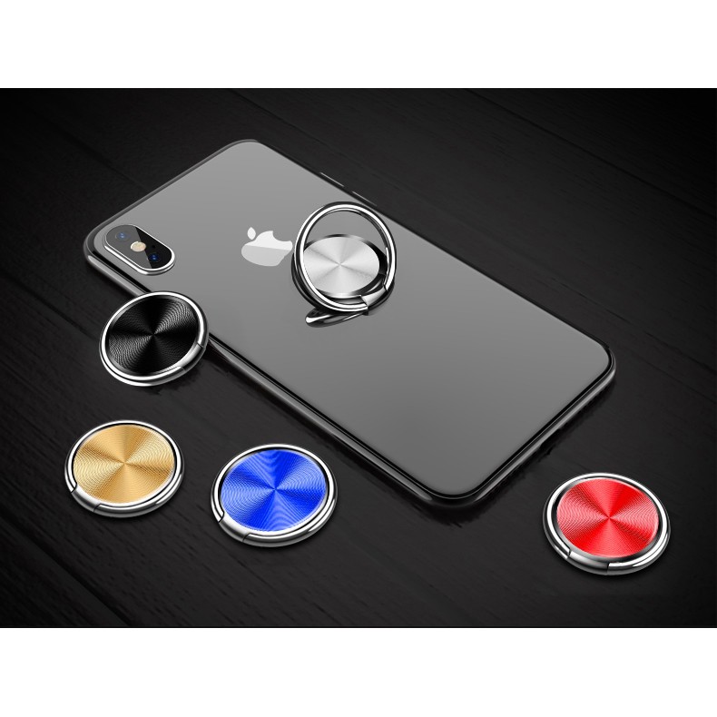 Vòng nhẫn gắn lưng làm chân đỡ cho điện thoại 360 độ tiện dụng | BigBuy360 - bigbuy360.vn