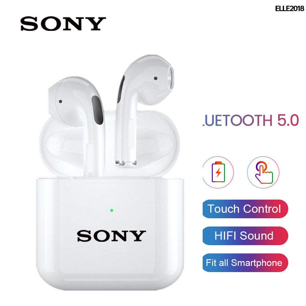 Sẵn Sàng Cổ Sony Tws Air Pro 4 Bluetooth Thông Minh Loại Bỏ Tiếng Ồn Tai Nghe 9d Hifi Stereo-Tai Tai Nghe Không Dây elle
