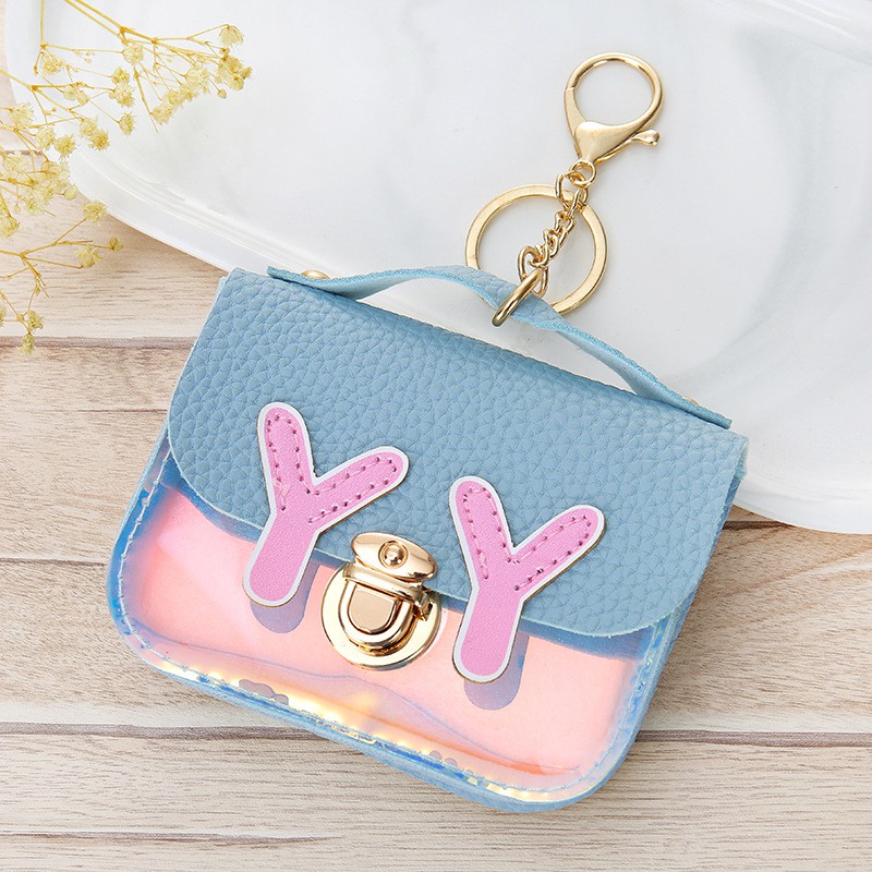 Móc khóa hình bóp đầm 7 màu mini Q10 Shalla