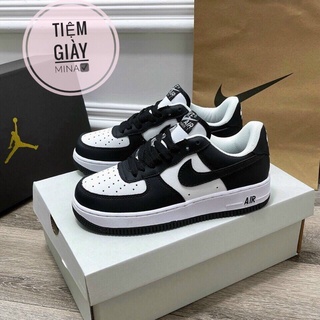 Giày sneaker nike air force 1 low panda - af1 cổ thấp đen trắng size 36_43