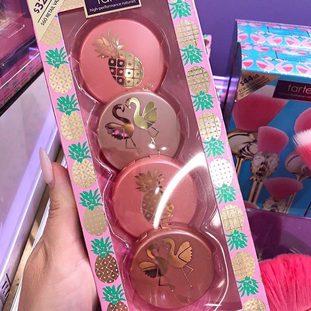 SET PHẤN MÁ TARTE flushed & fabulous deluxe Amazonian clay blush