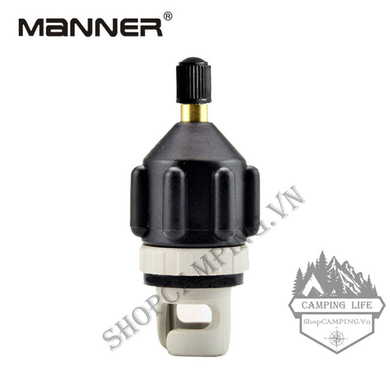 Bộ chuyển đổi van bơm sup,van bơm hơi ván đứng, xuồng hơi đi biển, du lịch cắm trại dã ngoại - Camping VietNam