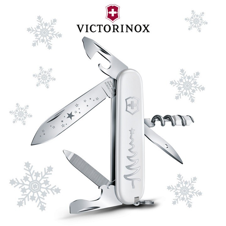 Dụng Cụ Đa Năng Victorinox Sportsman White Christmas 0.3804.77
