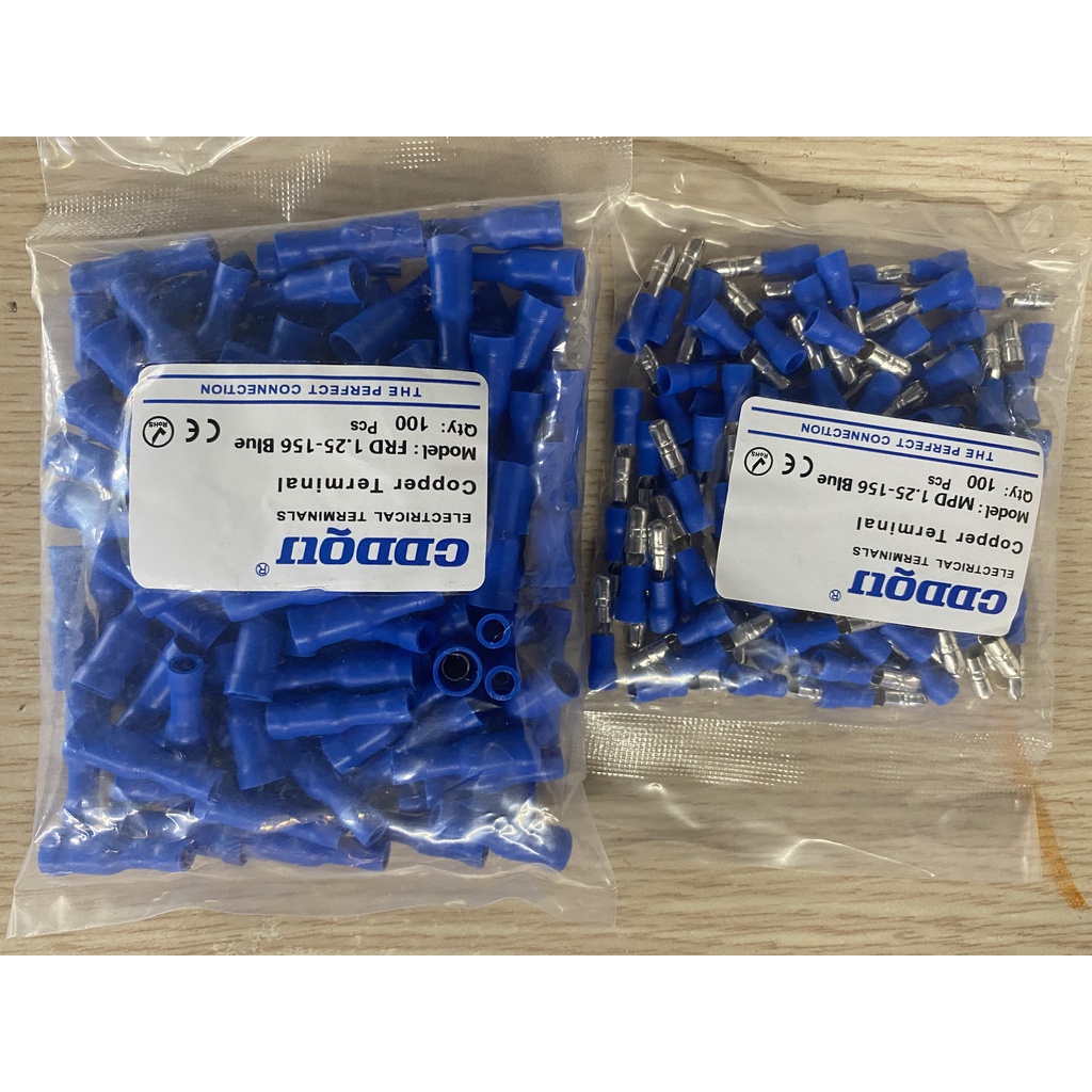 Đầu cos nối nhanh cho dây 0,5-1,5mm2