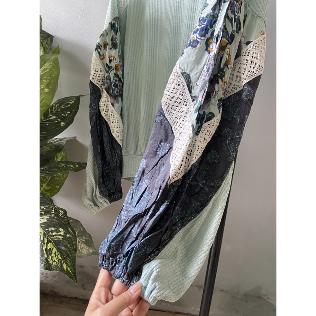 ÁO LEN TAY PHỐI FREE PEOPLE