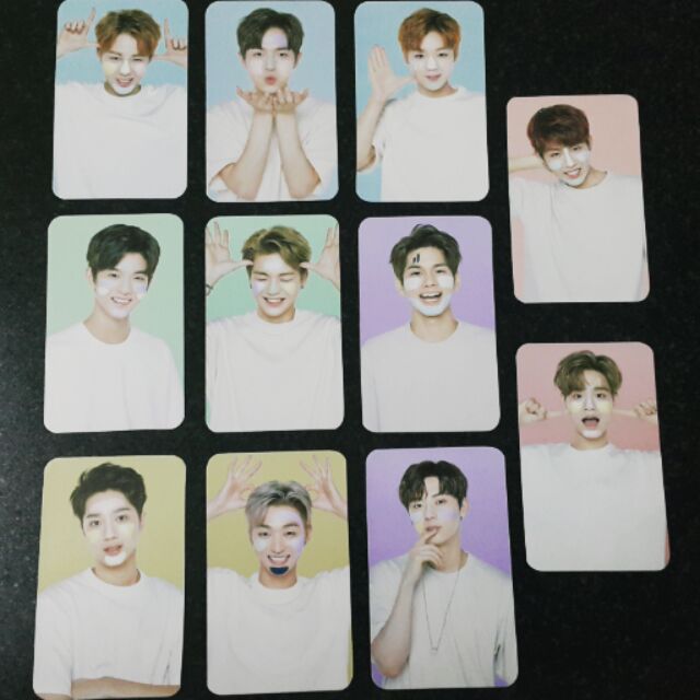 WANNA ONE fan-made card set 01