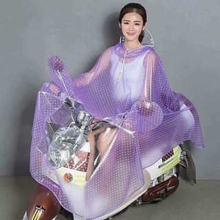Áo mưa chấm bi cực xinh.