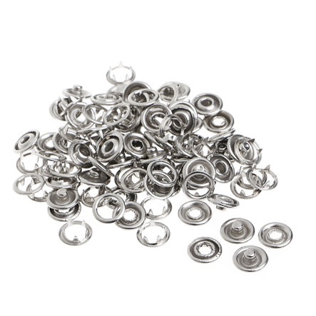 Kìm Bấm Cúc Vành Áo Kim Loại Đa Năng Bộ Kìm Bấm Khuy Kèm Cúc Bấm 9.5mm Thép Không Gỉ, Khoen Quần Áo Tiện Lợi