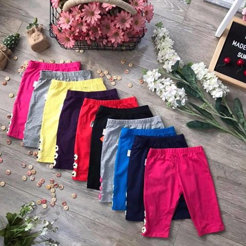 Legging lửng cho bé gái size từ 8-12kg