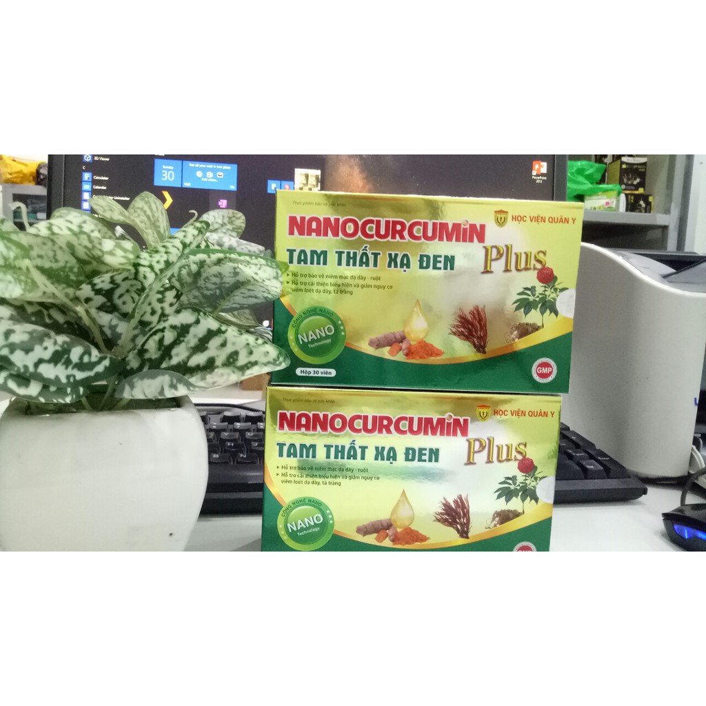 Nano Curcumin Tam Thất Xạ Đen Plus - Học viện Quân Y