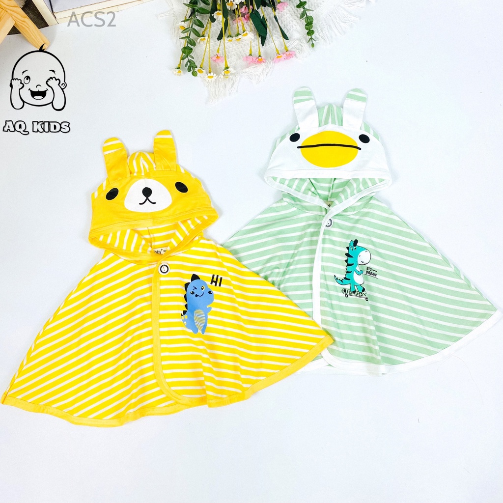 [BÉ 7-20kg] Áo Choàng Áo Chống Nắng Cho Bé - Hàng Chính Hãng Minlybaby Unibaby ACS3