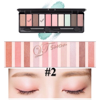 Phấn mắt mẫu mới khay 10 màu Maycreate