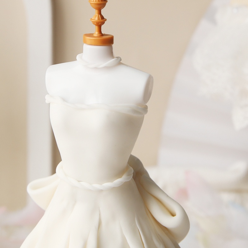 Giá Đỡ Bánh Kem Hình Đầm Cưới Trang Trí Đẹp Mắt