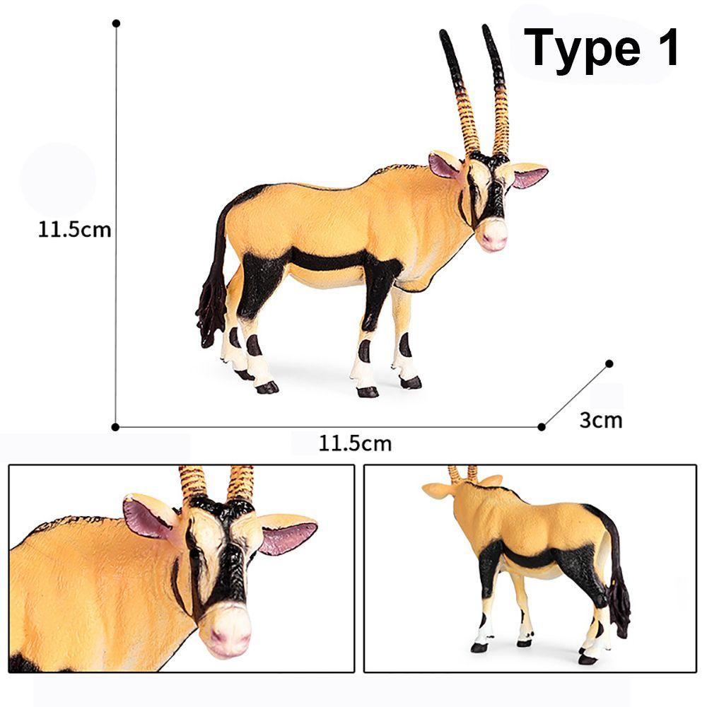 BEBETTERM Mô Hình Linh Dương Châu Phi Giáo Dục Sớm Cho Bé