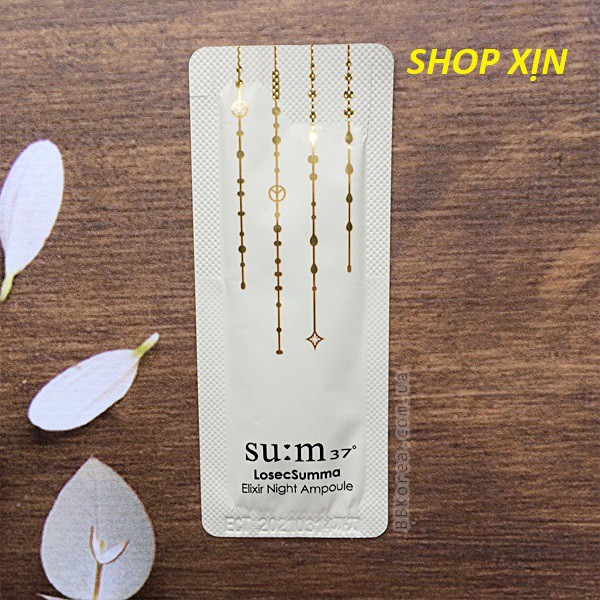 [NIGHT] Tinh Chất Vàng Dương Da Ban Đêm Sum37 Losec Summa Elixir Night Ampoule (Gói)