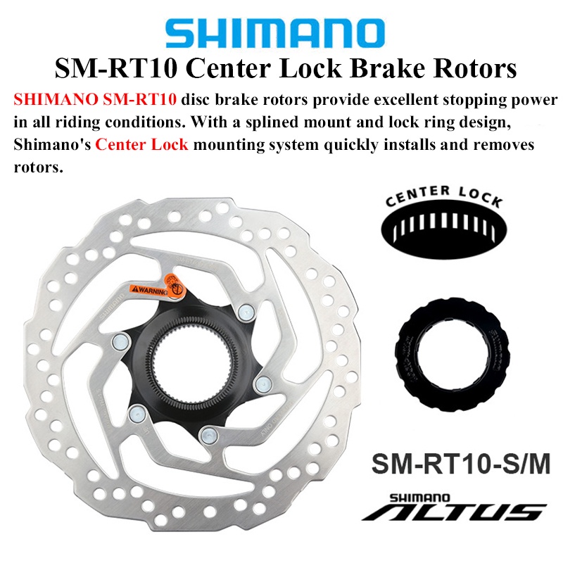 Bộ Thắng Đĩa Xe Đạp SHIMANO Rotor RT56 RT30 RT10 160/180/203mm Kèm 6 Bu Lông