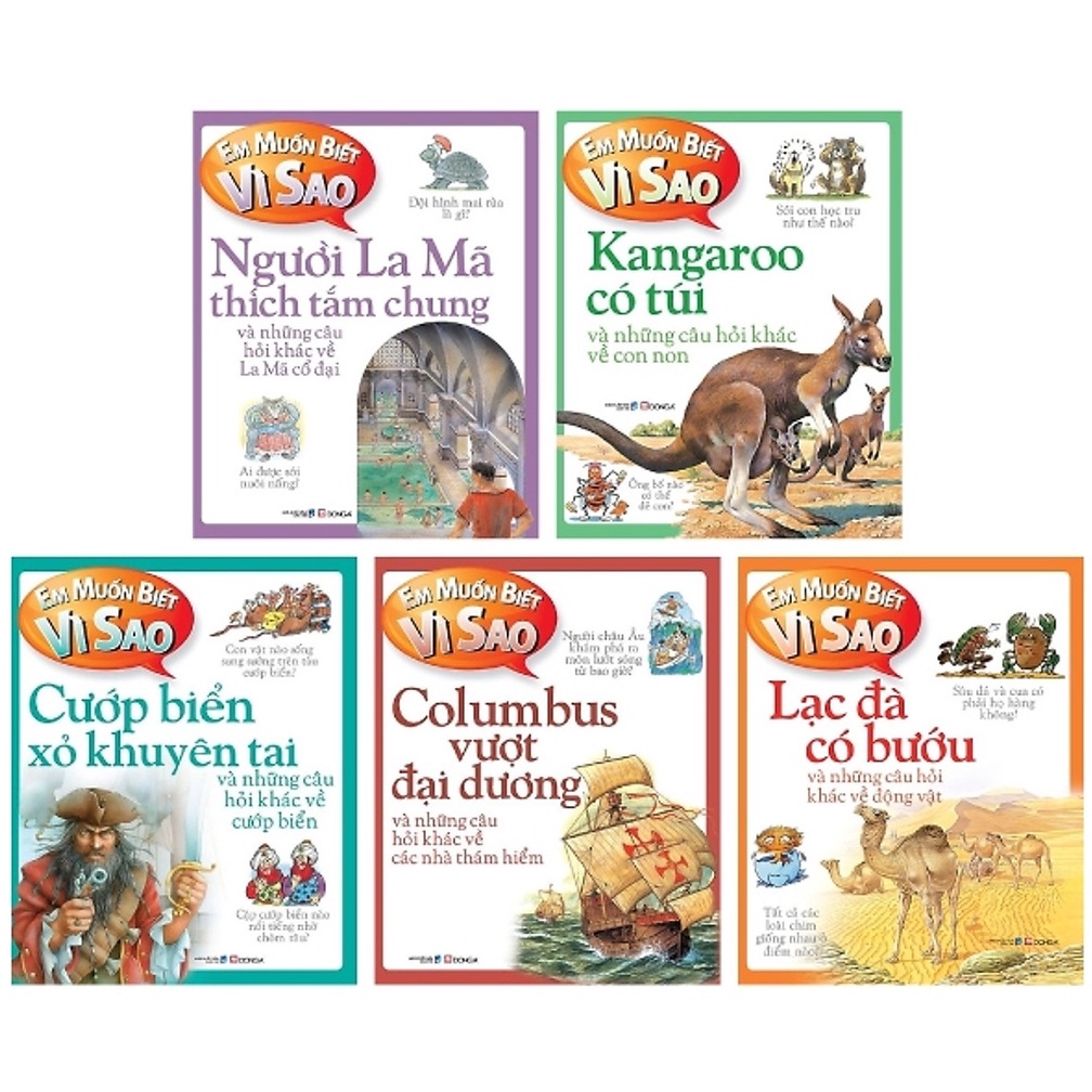 Sách - Bộ Em Muốn Biết Vì Sao (Lựa Chọn Theo Chủ Đề)