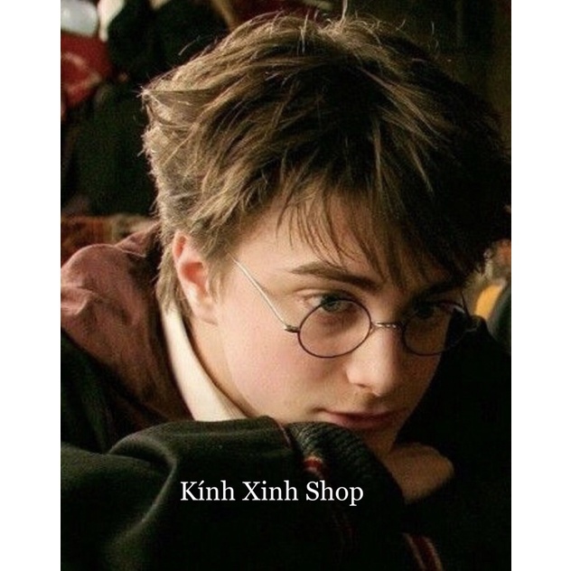 Gọng kính Mắt Tròn nhỏ Kim Loại Harry Porter