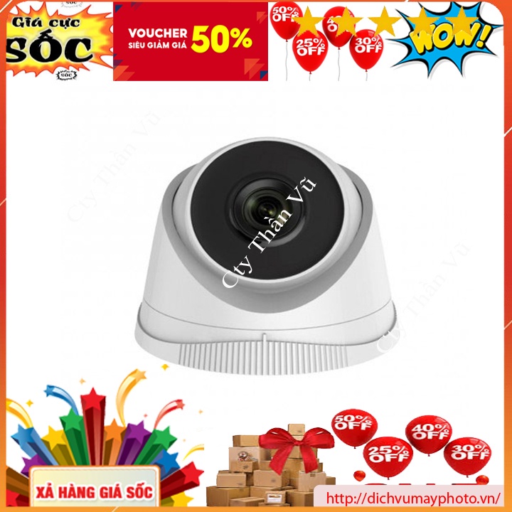 Camera dome IPC-T240H 4MP vỏ nhựa hồng ngoại 30m kholinhkienmayin
