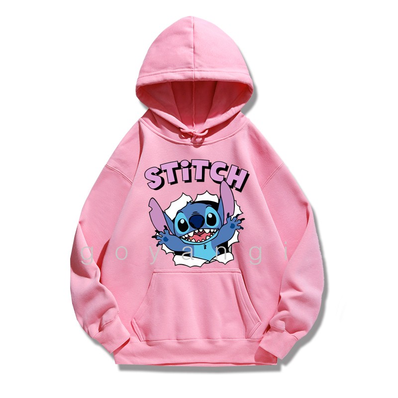 Áo hoodie Stichtt hallo Unisex phong cách Hàn Quốc