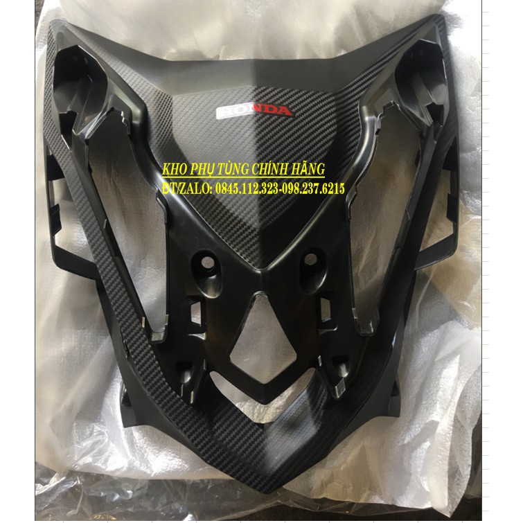 Mặt nạ nhựa nhám HONDA WINNER V1,V2 Tem chữ Honda đỏ