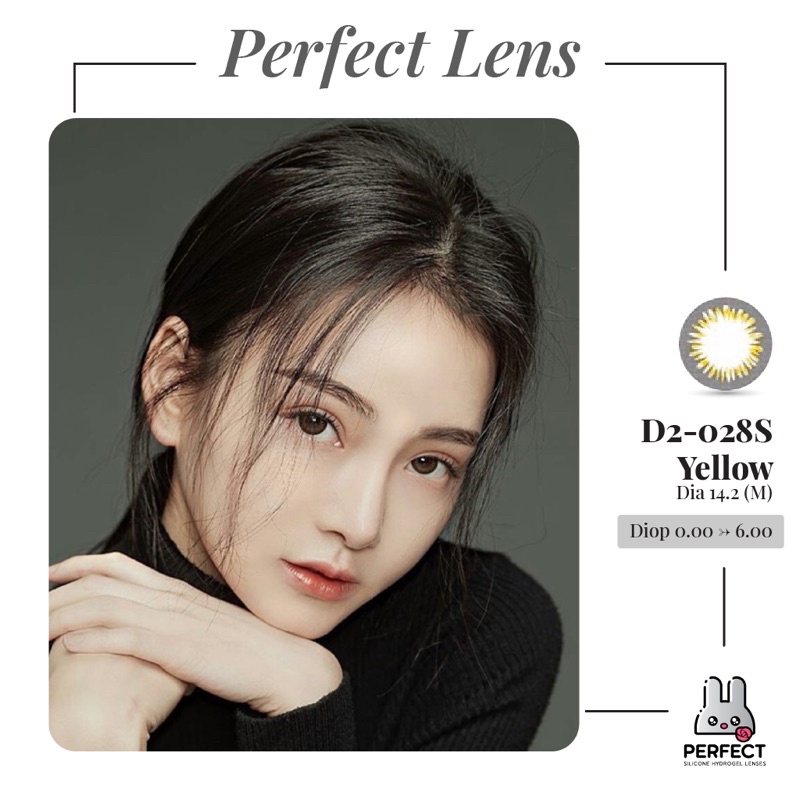 Lens ẢNH MẮT THẬT , Kính Áp Tròng Có Cận và Không Cận , D2-028S BLACK 14.2 M , Hạn Sử Dụng 1 Năm , Giá Sale