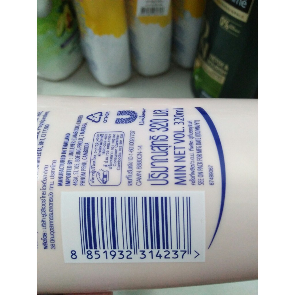 Dưỡng thể trắng da Vaseline Healthy White Instant Fair Serum 10x 320ml: