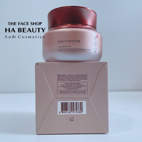 [THE FACE SHOP_Auth] Kem Dưỡng Da Vùng Mắt YEHWADAM HEAVEN GRADE GINSENG REJUVENATING EYE CREAM 25ml TFSN20 | BigBuy360 - bigbuy360.vn