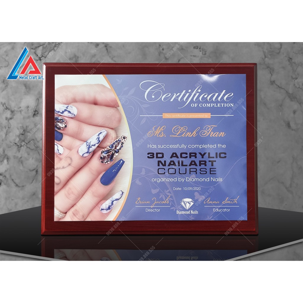 Bằng Khen, Bảng Chứng Nhận, Bảng Vinh Danh