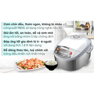 Nồi cơm điện tử philips hd4533