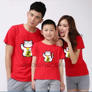 Áo mèo thần tài may mắn