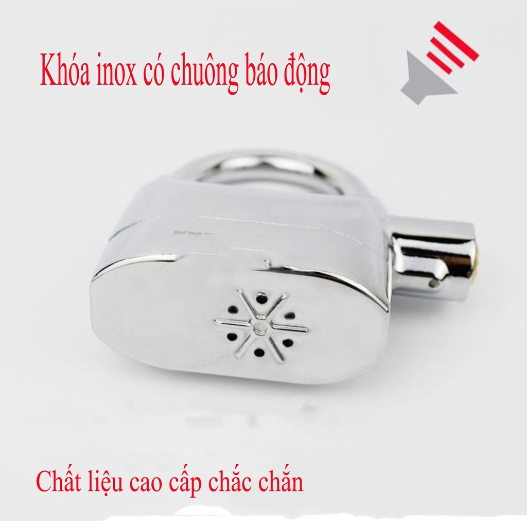 Khóa Chống Trộm Loại Tốt Mua Ngay Ổ khóa báo động chống trộm Kinbar CT02 Cao Cấp Cơ Chế Báo Động Thông Minh