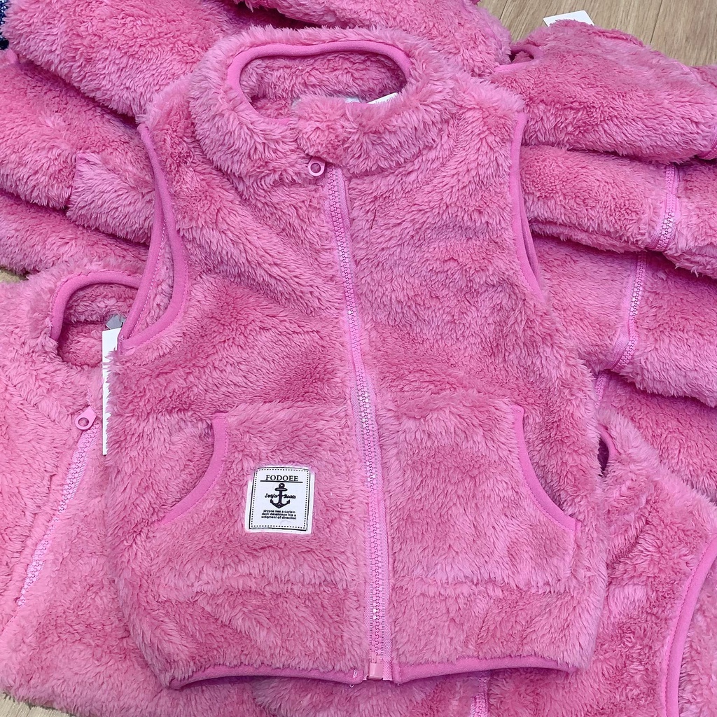 Áo gile lông mỏ neo