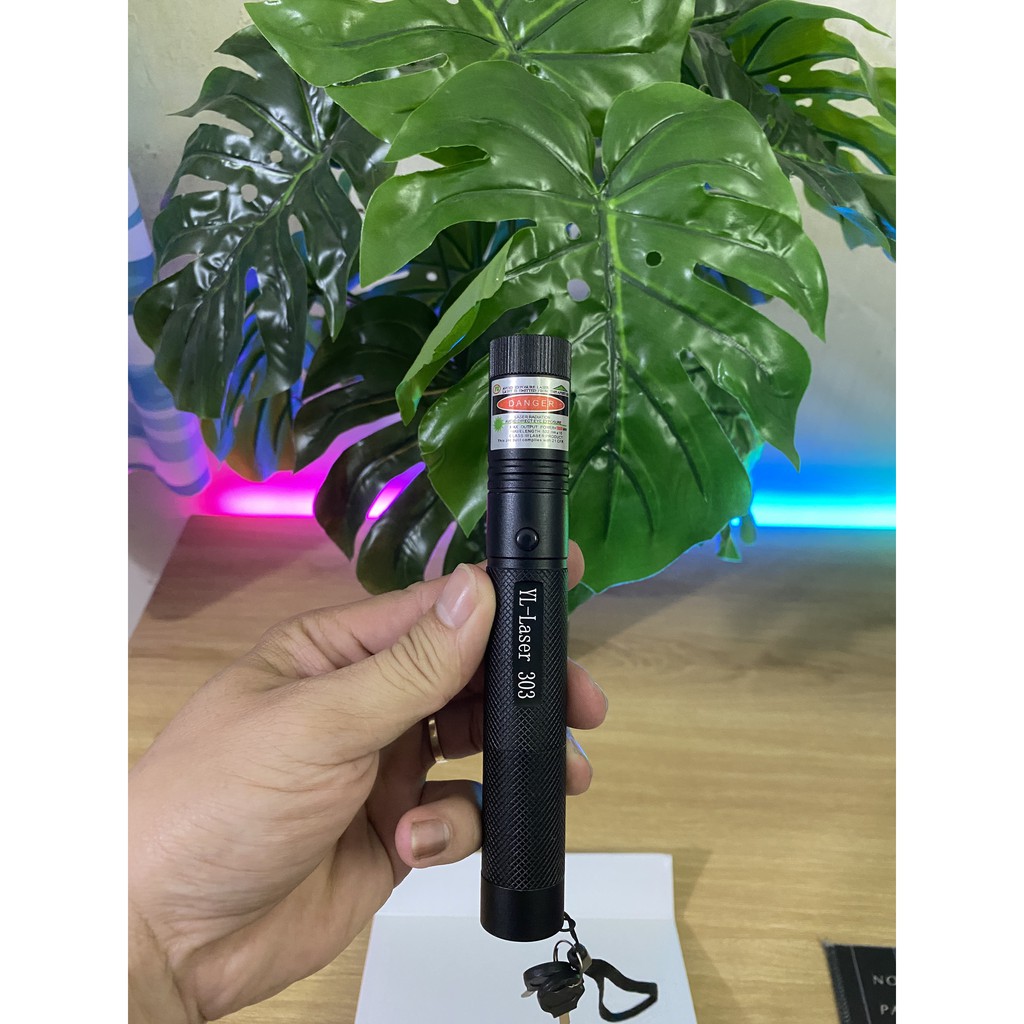 Đèn Laser Siêu Sáng - Đèn 303 Tia Xanh