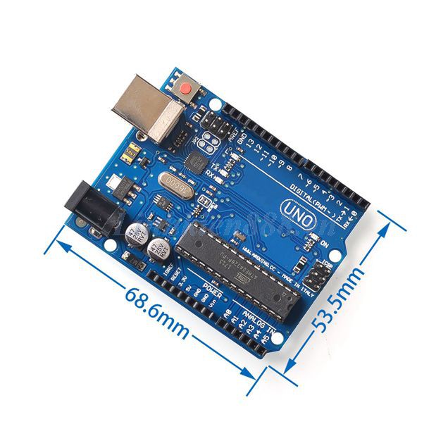 Module Arduino UNO R3 Chip Cắm Atmega16u2