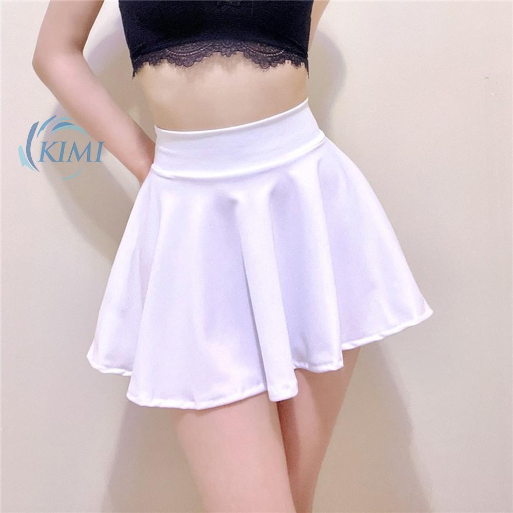 Chân váy lưng cao thiết kế đơn giản thời trang dành cho nữ
