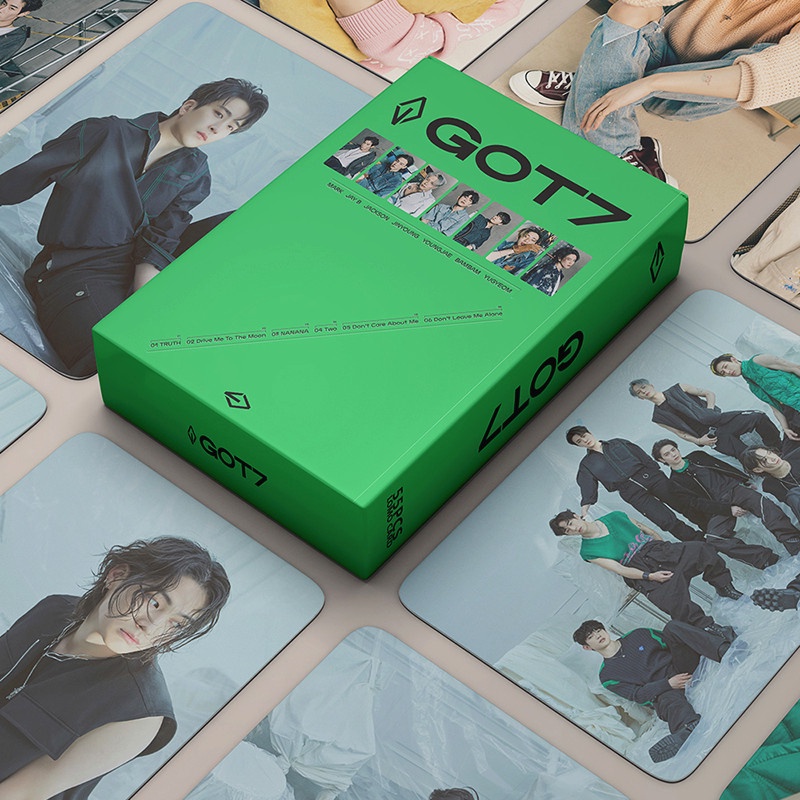 Hộp 55 Thẻ Hình Nhóm Nhạc GOT7 GOT7 LOMO Album LOMO