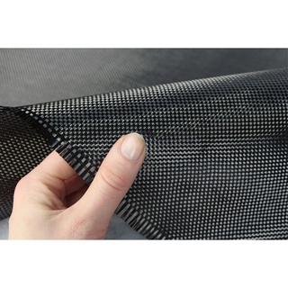 Vải sợi carbon 220gr vân vuông màu đen giá bán m2