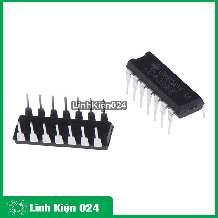 Chíp CD4069BE DIP14, CD4069BM SOP14