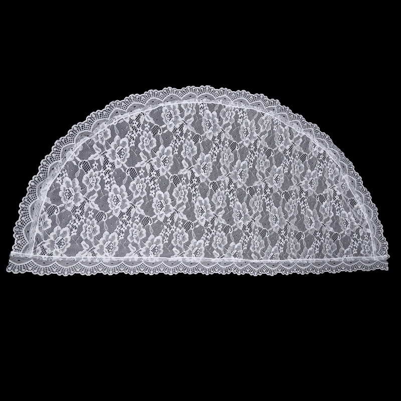 Mạng Che Mặt Nhà Thờ Vải Ren Hoa Thiết Kế La Tinh Mantilla Ngắn Sca