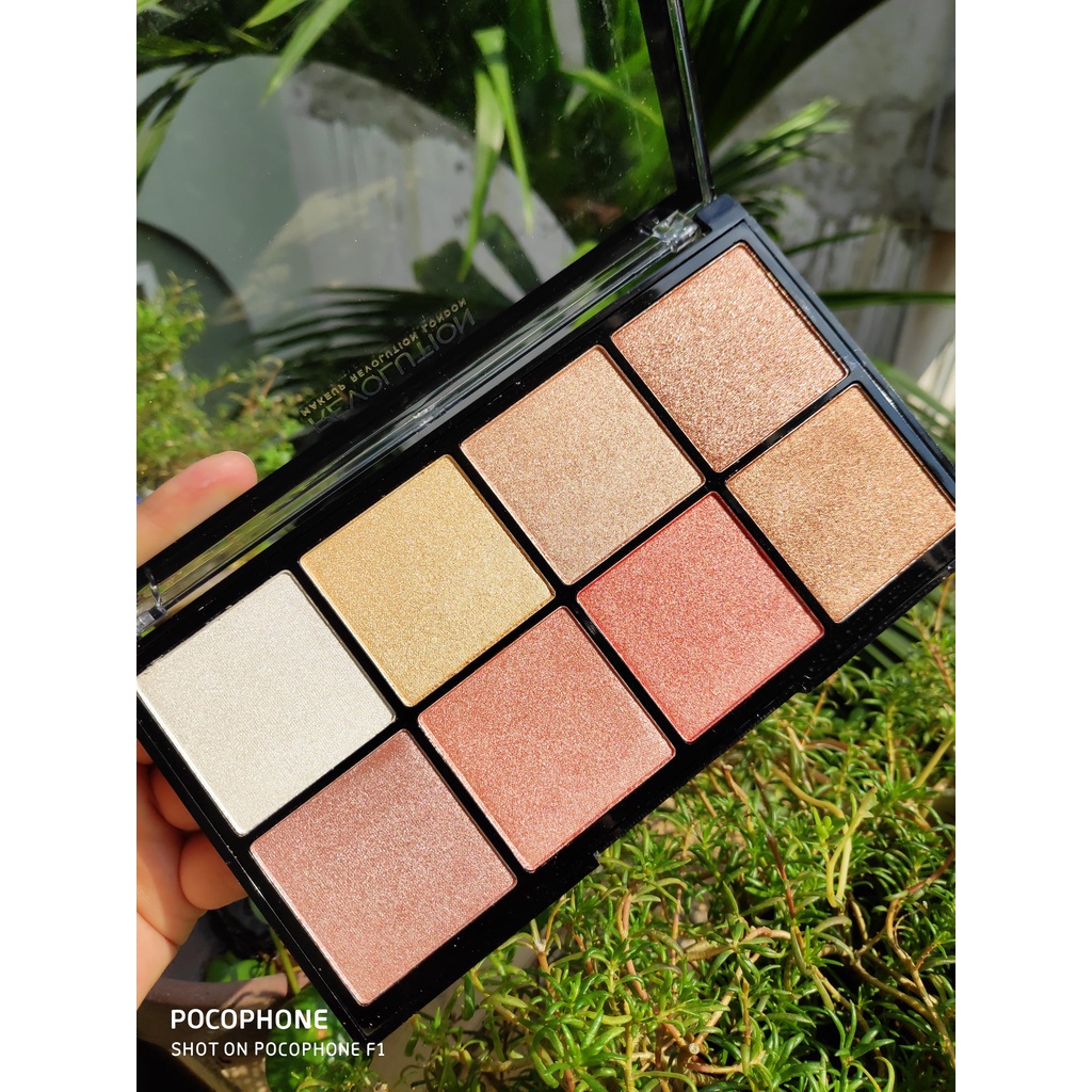 Bắt sáng Makeup Revolution Highlight Palette Pro Glow 2