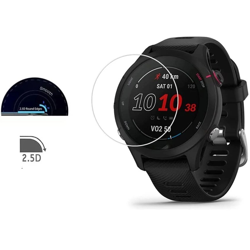 Kính Cường Lực Bảo Vệ Màn Hình Đồng Hồ Thông Minh Garmin Forerunner 255S/Smart