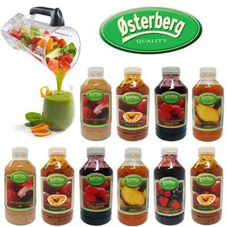 Sinh tố OSTERBERG ( 1 lít ) hương đủ vị - Nguyên Liệu Pha Nước Trái Cây - Sinh Tố Thơm Ngon
