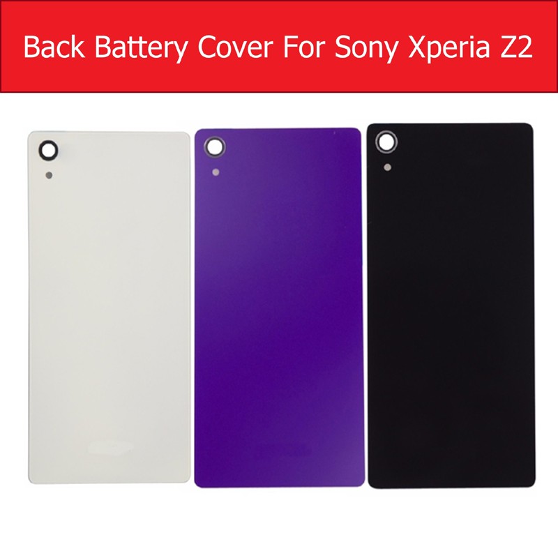 SONY XPERIA Z Z1 Z2 Z3 Z4 / Z3plus Z5 Nắp pin PC màu đen Cửa sau Pin Vỏ thủy tinh Vỏ máy tính COMPACT ULTRA M5 BACK COVER HOUSING BATTERY COVER, BACK COVER