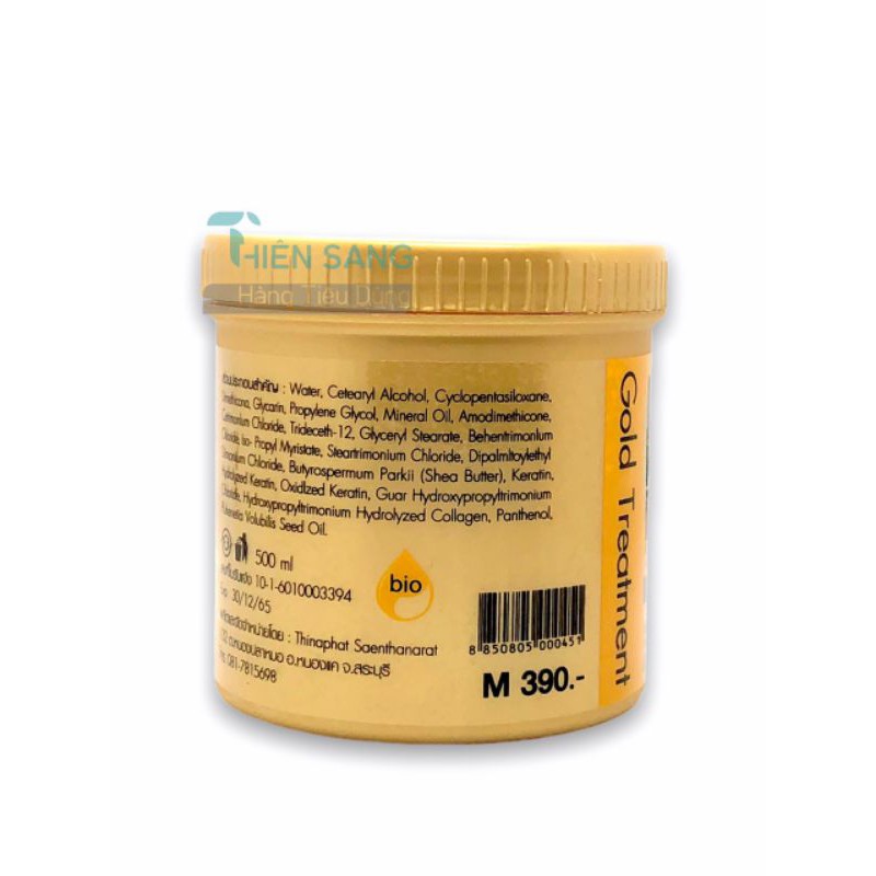 Kem ủ tóc Bio Gold siêu mượt 500ml